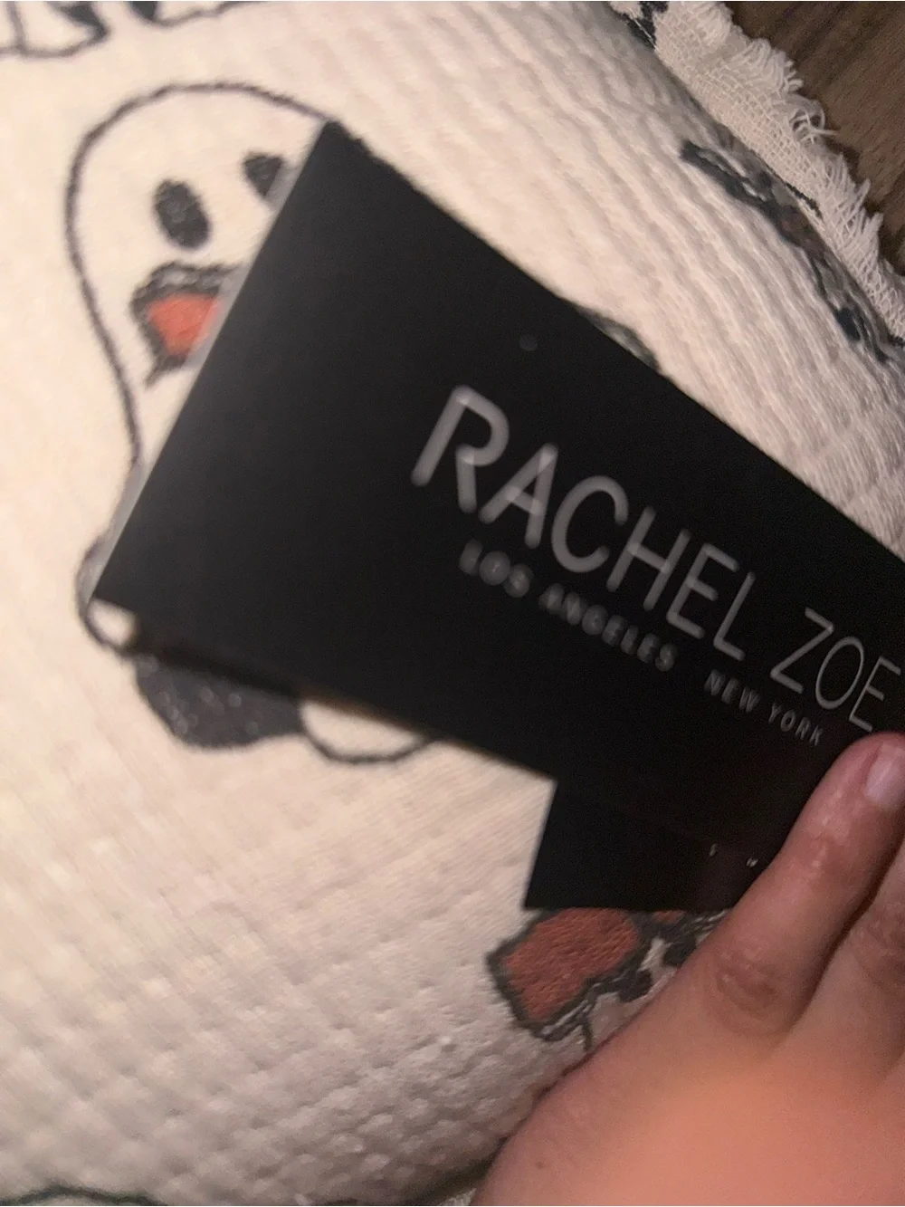 Rachel Zoe playful ghost